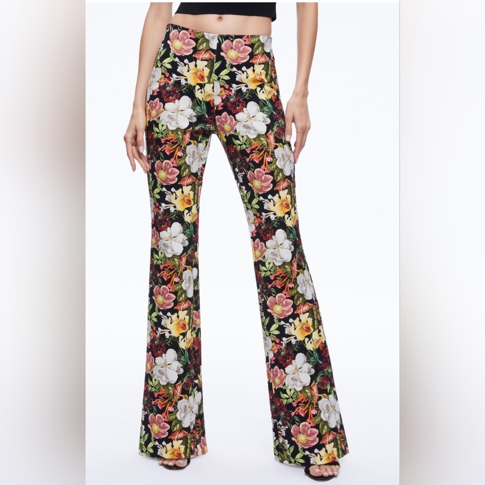 Alice + Olivia Brynlee Bootcut Pant Size 6 - Picture 9 of 15
